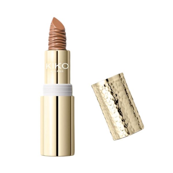 Gold Reflections Gleam & Care Lipstick SPF30 kremowa odżywcza pomadka do ust 01 Elegant Nude 3.5g Discount