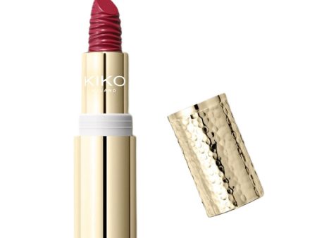 Gold Reflections Gleam & Care Lipstick SPF30 kremowa odżywcza pomadka do ust 08 Seductive Cherry 3.5g Discount