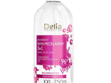 Łagodzący płyn micelarny 3w1 750ml on Sale