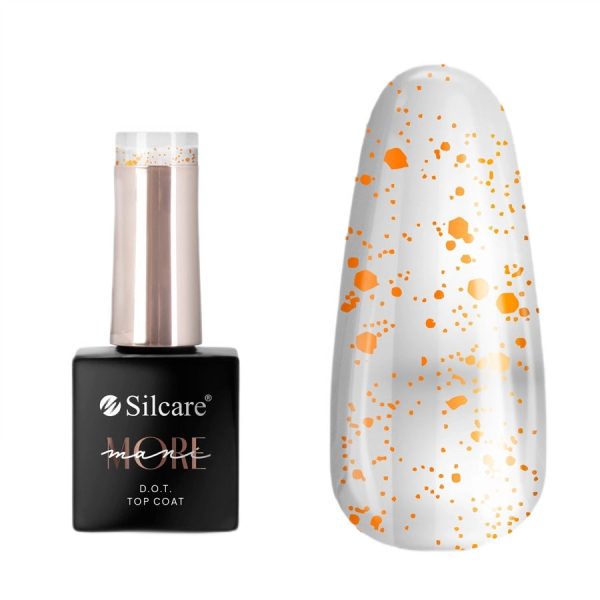 maniMORE DOT top coat do paznokci Orange 10g Sale