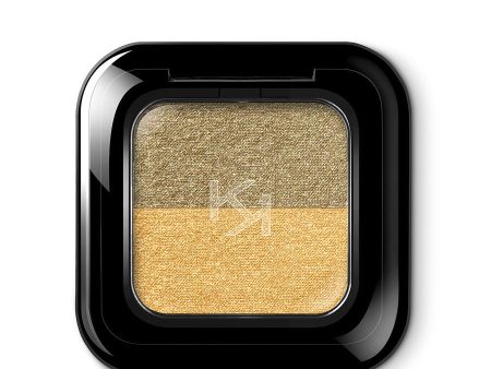 Bright Duo Eyeshadow podwójny cień do powiek 05 Cool Gold Daring Gold 2.5g Sale