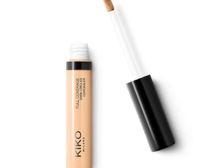 Full Coverage Dark Circles Concealer korektor w płynie do okolic oczu i twarzy o wysokim stopniu krycia 16 Vanilla 8ml For Cheap