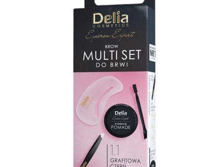 Brow Multi Set zestaw do stylizacji brwi 1.1 Grafitowa Czerń Online now