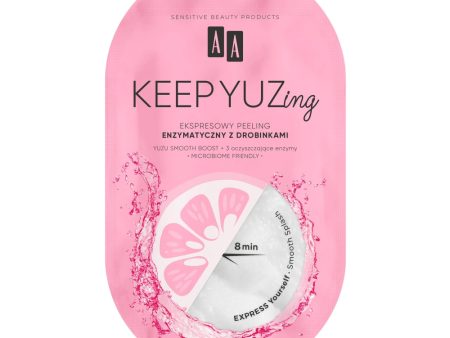 Keep Yuzing ekspresowy peeling enzymatyczny z drobinkami 7ml For Cheap