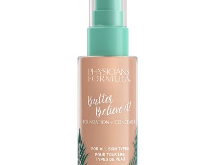 Butter Believe It! Foundation + Concealer podkład i korektor do twarzy Light 30ml Discount