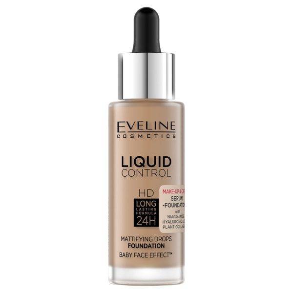 Liquid Control HD matujący podkład do twarzy z niacynamidem 060 Sunny Beige 32ml For Discount