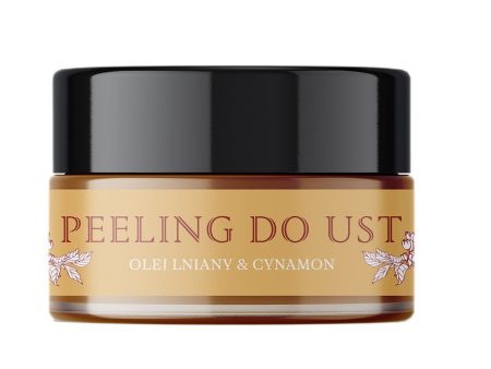 Peeling do ust olej lniany & cynamon 15ml Hot on Sale