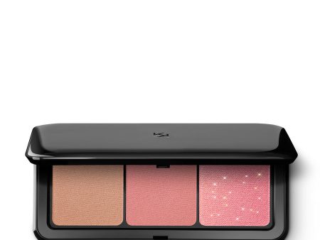 Multi Finish Trio Blush & Bronzer Palette paleta do twarzy z 1 bronzerem i 2 różami o wykończeniu matowym i metalicznym 02 Mauve 7g Discount