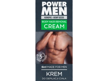 Power Men krem do depilacji ciała 150g Supply