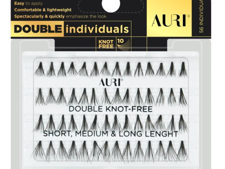 Double Individuals kępki rzęs bez węzełków mix 56szt. For Discount