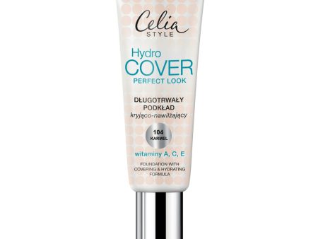 Hydro Cover Perfect Look Foundation długotrwały podkład kryjąco-nawilżający 104 Karmel 30ml Online Hot Sale