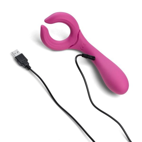 Duet Couples Vibrator stymulujący wibrator dla par Pink For Discount