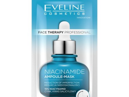 Face Therapy Professional Ampoule-Mask kremowa maseczka do twarzy Niacinamide 8ml Online now