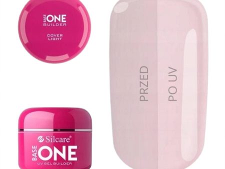 Base One Cover Light maskujący żel UV do paznokci 5g on Sale