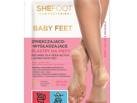 Baby Feet zmiękczająco-wygładzające plastry na pięty 2szt. Online