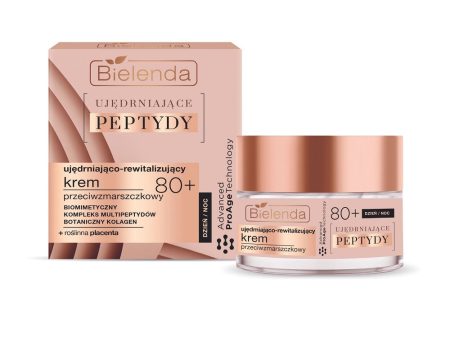 Ujędrniające Peptydy 80+ ujędrniająco-rewitalizujący krem przeciwzmarszczkowy na dzień i noc 50ml Hot on Sale