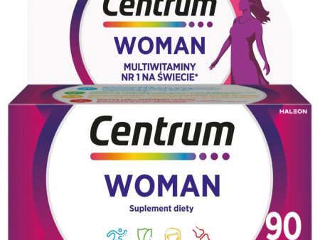 Woman multiwitaminy dla kobiet suplement diety 90 tabletek Supply