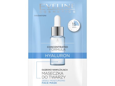 Skoncentrowana formuła głęboko nawilżająca maseczka do twarzy Hyaluron 8ml For Sale