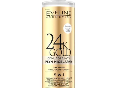 24K Gold odmładzający płyn micelarny 5w1 400ml For Discount