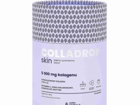 Colladrop Skin kolagen morski w saszetkach 50000 mg piękna i promienna skóra 30 saszetek Online Sale