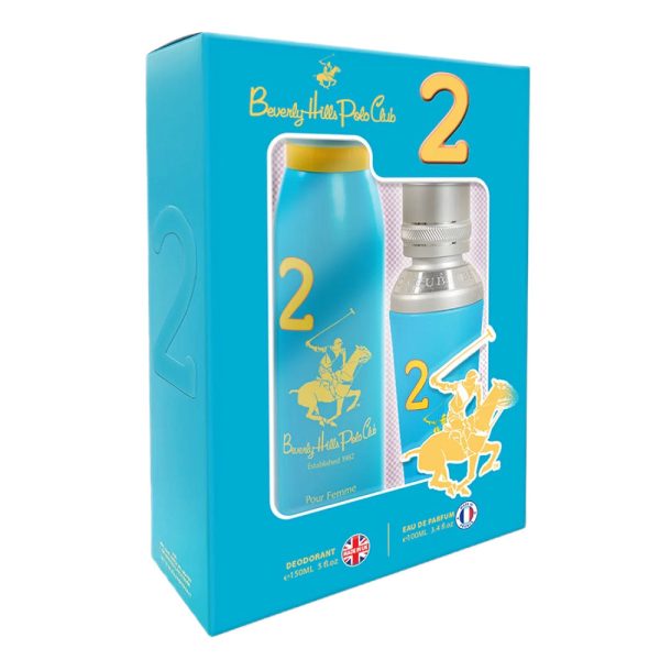 Women Two zestaw woda perfumowana spray 100ml + dezodorant spray 150ml For Discount