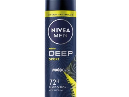 Men Deep Sport antyperspirant spray 150ml on Sale