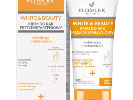 White & Beauty krem do rąk przeciwstarzeniowy wybielający przebarwienia 45ml on Sale