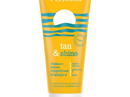 Tan & Shine olejkowy balsam stopniowo brązujący do ciała 200ml Hot on Sale