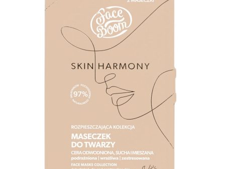 Skin Harmony rozpieszczająca kolekcja maseczek do twarzy Niezrównana Faworytka 2szt. Fashion