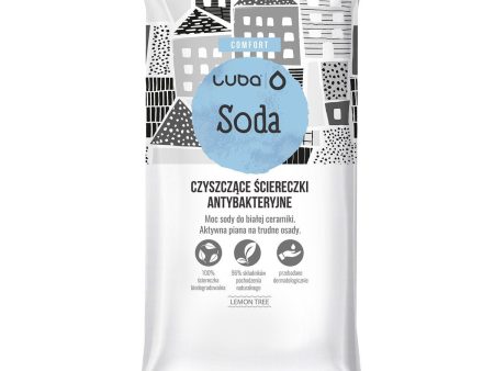 Comfort czyszczące ściereczki antybakteryjne Soda 24szt For Discount