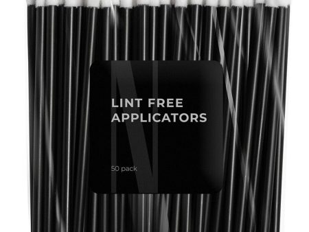 Lint Free Applicators welurowe aplikatory do rzęs i brwi 50szt. Online now