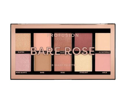 Bare Rose Eyeshadow Palette paleta 10 cieni do powiek Online Sale