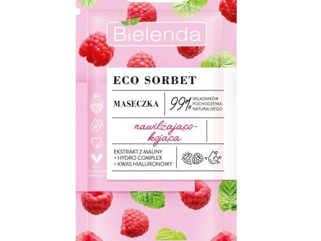 Eco Sorbet maseczka nawilżająco-kojąca Malina 8g Online Sale