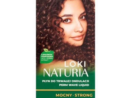 Naturia Loki płyn do trwałej ondulacji Mocny 2x75ml Discount