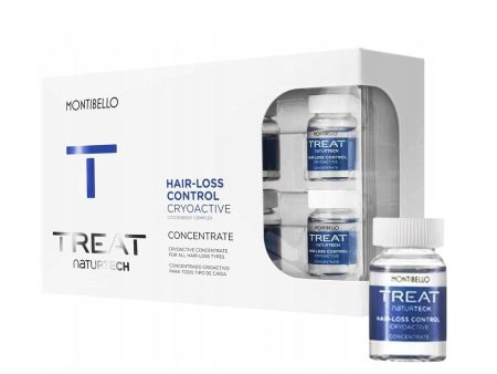 Treat Naturtech Hair-Loss Control Cryoactive Concentrate krioaktywny koncentrat przeciw wypadaniu włosów 10x7ml Sale