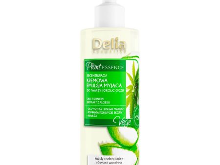 Plant Essence regenerująca emulsja do mycia twarzy i okolic oczu 200ml Hot on Sale