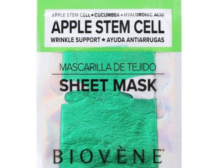 Apple Stem Cell Wrinkle-Support maska w płachcie z komórkami macierzystymi jabłek i kwasem hialuronowym 20ml Online