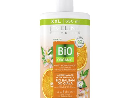 Bio Organic ujędrniająco-wygładzający bio balsam do ciała Pomarańcza 650ml For Sale