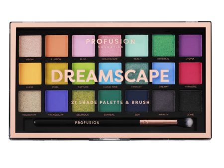 Dreamscape Eyeshadow Palette paleta 21 cieni do powiek z pędzelkiem Online