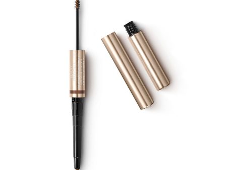 Beauty Essentials Brow Mascara & 10h Long Lasting Brow Pencil kredka i kolorowy żel utrwalający 02 Auburn 3ml Fashion