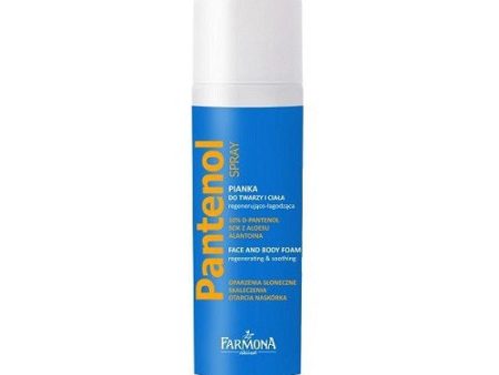 Pantenol pianka do twarzy i ciała regenerująco-łagodząca 150ml Online Hot Sale