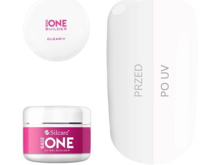 Base One Clear-V żel budujący do paznokci 100g Fashion