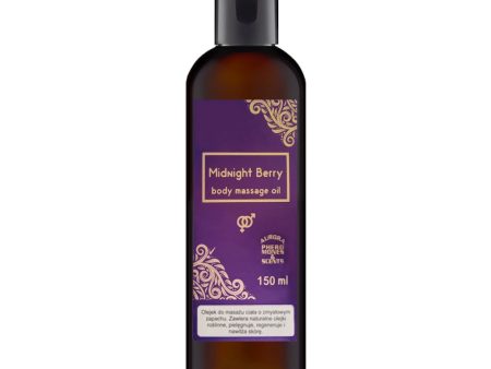 Body Massage Oil olejek do masażu ciała Midnight Berry 150ml Fashion