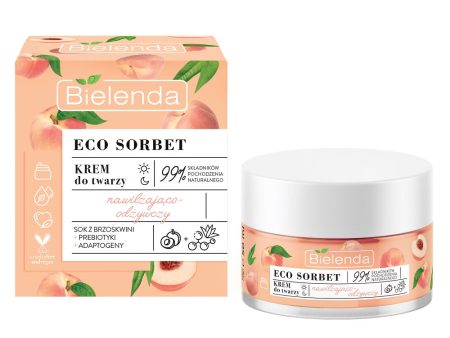 Eco Sorbet krem nawilżająco-odżywczy na dzień i noc Brzoskwinia 50ml Online now