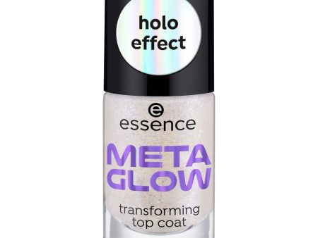 Meta Glow top coat do paznokci z efektem holograficznym 8ml Online Hot Sale