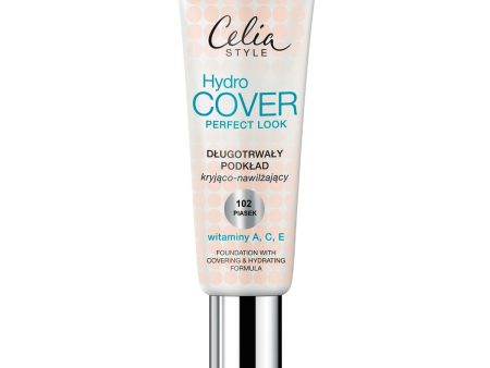 Hydro Cover Perfect Look Foundation długotrwały podkład kryjąco-nawilżający 102 Piasek 30ml on Sale