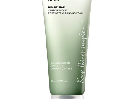 Heartleaf Quercetinol Pore Deep Cleansing Foam głęboko oczyszczająca pianka do twarzy 150ml Fashion