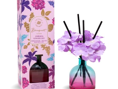 Flower Bouquet patyczki zapachowe Bursztyn & Lilia Imbirowa 170ml on Sale