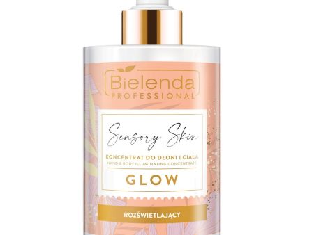 Sensory Skin rozświetlający koncentrat do dłoni i ciała Glow 300ml Supply