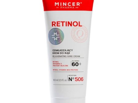 Retinol 60+ odmładzający krem do rąk No.506 100ml Online Hot Sale